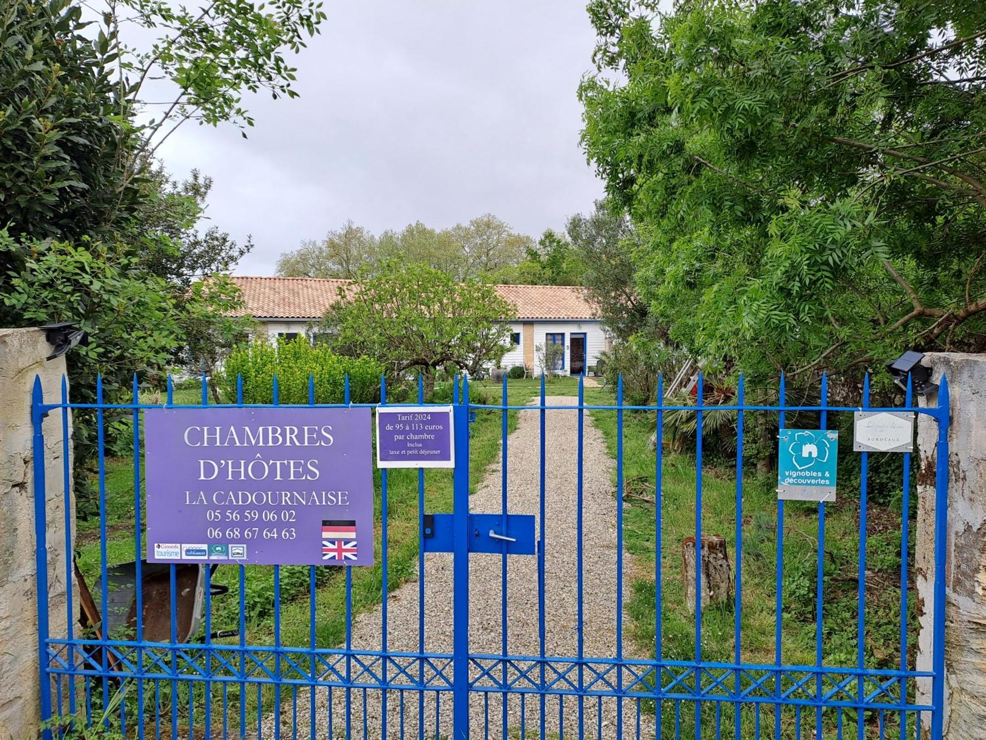 La Cadournaise Bed & Breakfast Saint-Seurin-de-Cadourne Exterior photo